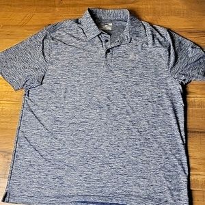 Mens Heat Gear Under Armour Polo Shirt Sz L